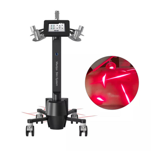 Aparat Lipolaser 635nm Rotire 360grade 6 Lampi Laser Reducere celulita Body Conturing, Tonifiere Remodelare 6DLIPO Maxlipo Shape B