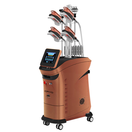 Aparat Profesional 5 Manipuli Criolipoliza 360 DEEPCool, Cryoterapie Indepartare celulita, Fat Freezing Lifting Salon, DEEPSCULPTURE Gold