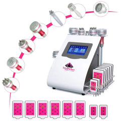 Aparat 9in1 Lifting RF Vacuum, 40K Cavitatie, Lipolaser TotulPerfect Radio Frecventa Slabire si Tonifiere Profesionala Vpower