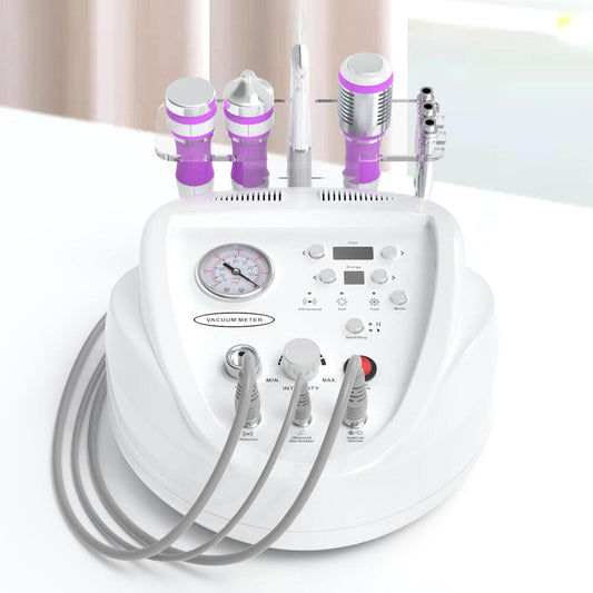 Aparat Profesional Diamond Micro-Dermabraziune, Lifting Ten Profesional Salon, RF Ultrasunete 3Mzh, Indepartare Puncte Negre, Skin Rejuvenation Ballerina 904