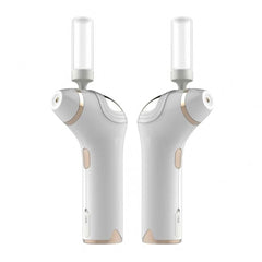 Aparat Tratamente Cosmetice Hidratare Airbrush Spray Pulverizator Multiple Utilizari, Aerograf portabil Nutritie Ten, Lifting, White Wany