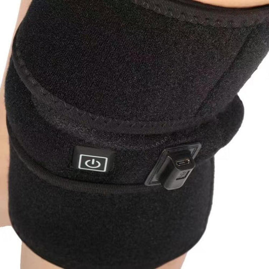 Genunchiera Tratament Genunchi cu Infrarosu si Masaj cu Incalzire pentru Dureri Articulare, Incarcare USB, Confortabila, KneeHelp