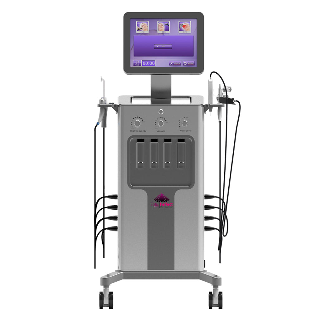 Aparat Facial Oxigen Revive II Hidroxigen RF Cooling Indepartare Puncte Negre, Hydra si Diamond Dermoabraziune, Curatare, Hidratare, Lifting Saloane, Indepartarea Acneei, Oxy Spray RF