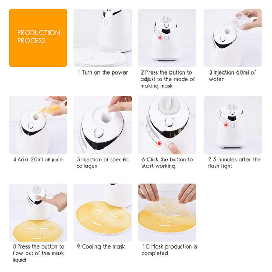 Set 8 capsule de Colagen pt aparat preparare masti