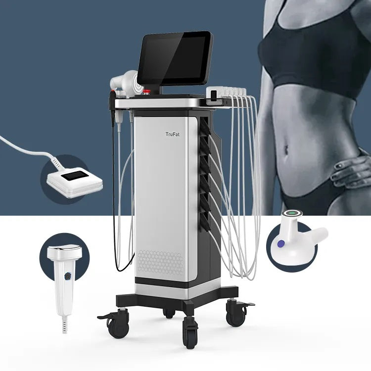 Aparat de Lipoliza ID Radiofrecventa Monopolara 2MHz, Pierdere Greutate Localizata, Conturare, Reducerea Celulitei, Intinerirea Pielii, Fermitate TRUBODY Impulsuri Electrice EMS